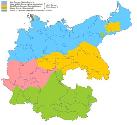 German dialect map by JJohnson1701 on DeviantArt