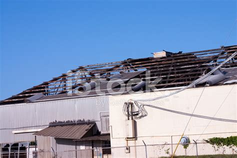 Hurricane Roof Damage Stock Photo | Royalty-Free | FreeImages