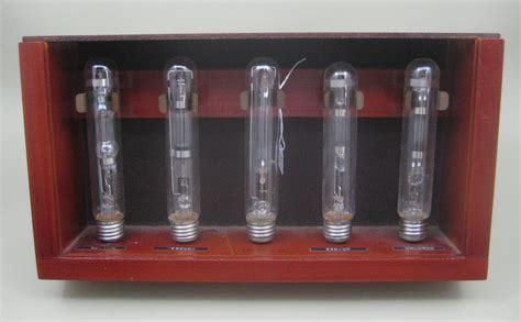 Set of Gas Discharge Tubes - Physics Museum - The University of ...