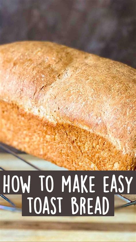 How to Make Toast Bread | Bread recipes homemade, Easy toast, Easy baking recipes