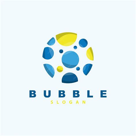 Premium Vector | Bubble logo beautiful bubble vector design inspiration element