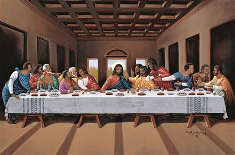 Last Supper Print on Paper - Etsy