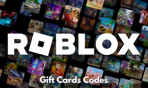 Roblox Gift Cards Codes - Updated 2024