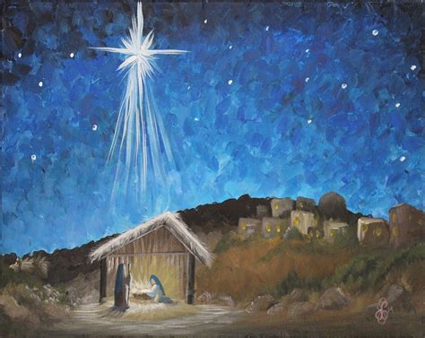 The Nativity Painting by Scott Cupstid - Fine Art America