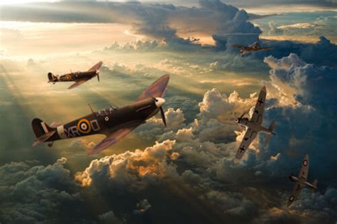 Battle of Britain Dogfight Scenario canvas prints various sizes free delivery | eBay