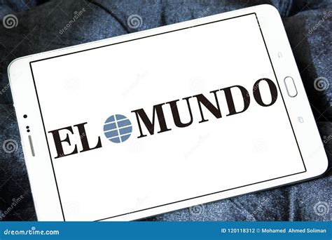 El Mundo newspaper logo editorial photography. Image of mundo - 120118312