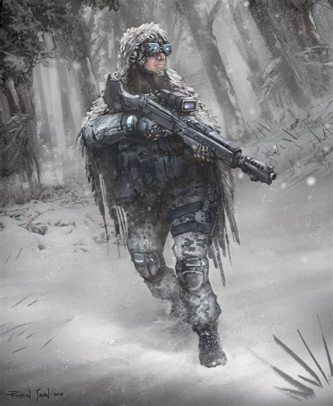 Some more snow camouflage concepts. | Daily drawing, Sci fi concept art ...