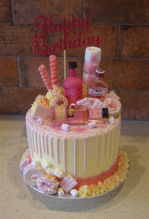 Raise the Bar at Your 21st Birthday with These Boozy Cake Ideas - Click ...