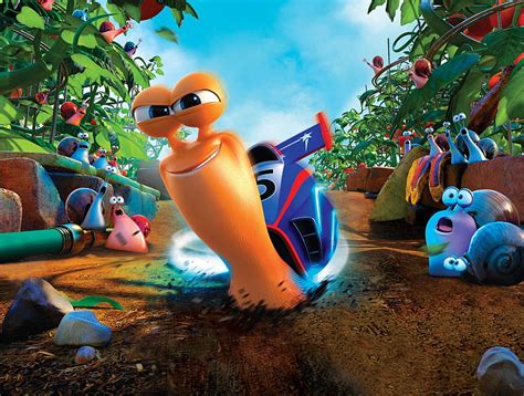 Turbo (2013), turbo, dreamworks, movie, snail, orange, fantasy, green ...