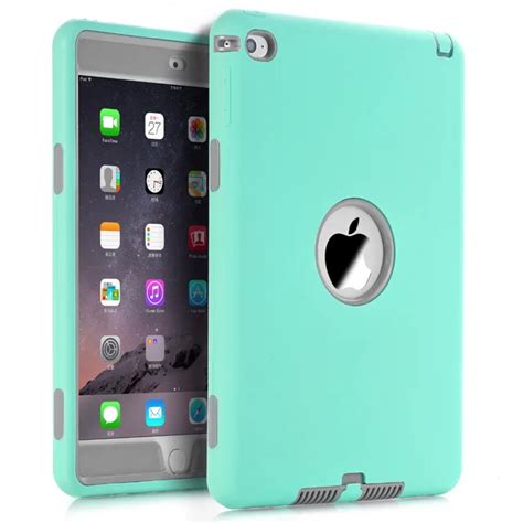 Case for iPad mini 4 A1538/A1550 7.9 inch Retina Cases Kids Safe Shockproof Heavy Duty Soft ...