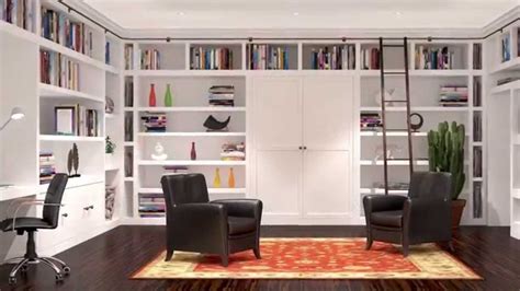 Libraries and Custom Shelving Ideas to Show Off Your Book Collection - YouTube