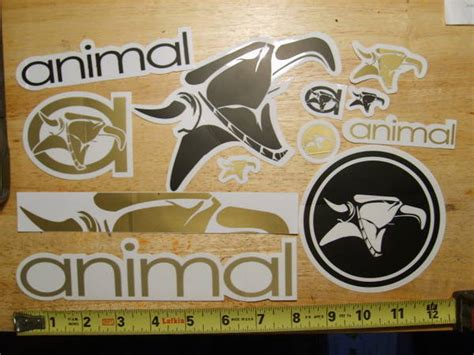 BMXmuseum.com For Sale / Animal Bikes Sticker Lot