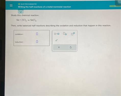 Solved Study this chemical reaction: Sn +2 Cl₂ → SnCl4 Then, | Chegg ...