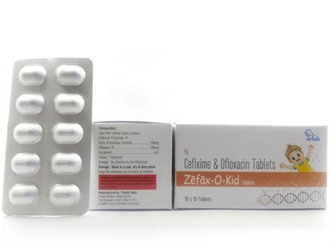 CEFIXIME 100 MG & OFLOXACIN 100 MG TABLETS