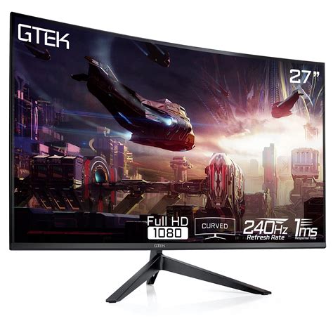 GTEK 240Hz Gaming Monitor, 27 Inch Frameless Display Full HD 1920 x ...