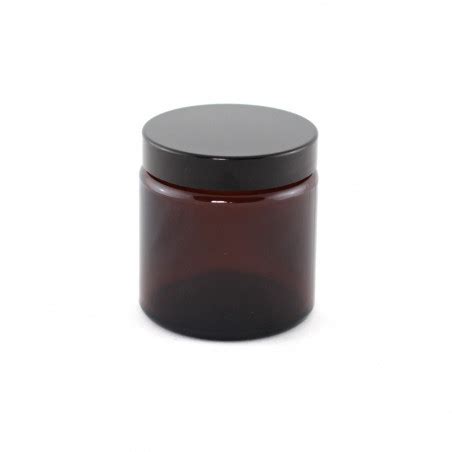 120ml Amber Glass Jars & 58mm Lids (53)