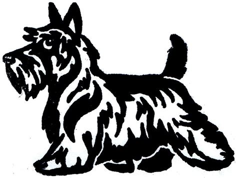 Scottie Dog Drawing | Free download on ClipArtMag