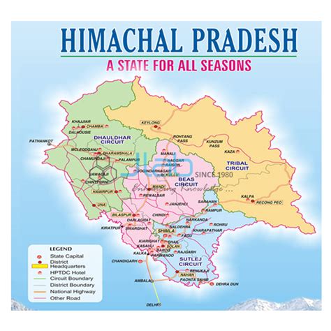 Himachal Pradesh Map Chart India, Manufacturers, Suppliers & Exporters in India