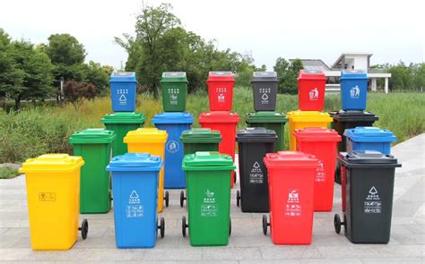 Garbage Bins Of Various Colors - News - Enlightening Pallet Industry Co ...