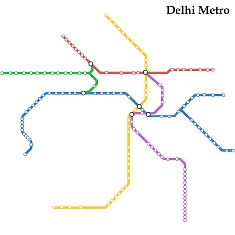 Delhi Metro Map Full Hd Images - Infoupdate.org