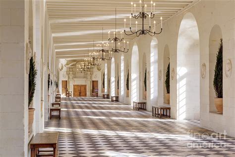 Chateau Chenonceau Interior - Loire Valley France Photograph by Brian ...