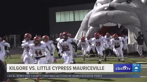 Kilgore ISD cancels classes for Friday due to playoff game | cbs19.tv