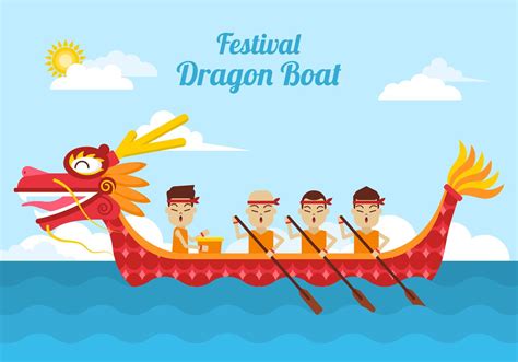 Dragon Boat Illustration 516740 Vector Art at Vecteezy