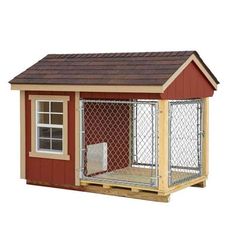 4x7 Shed Kit | EZ-Fit Dog Kennel with Run — Homestead Supplier