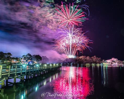 Best Places to Watch the Baytowne Wharf Fireworks - The Good Life Destin