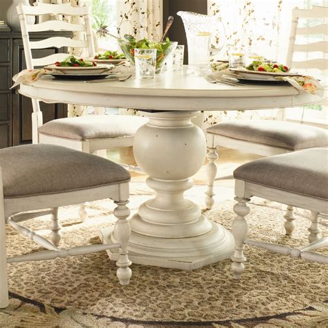 Paula Deen Home Paula's Dining Table | Round pedestal dining table, Pedestal dining table, Home ...