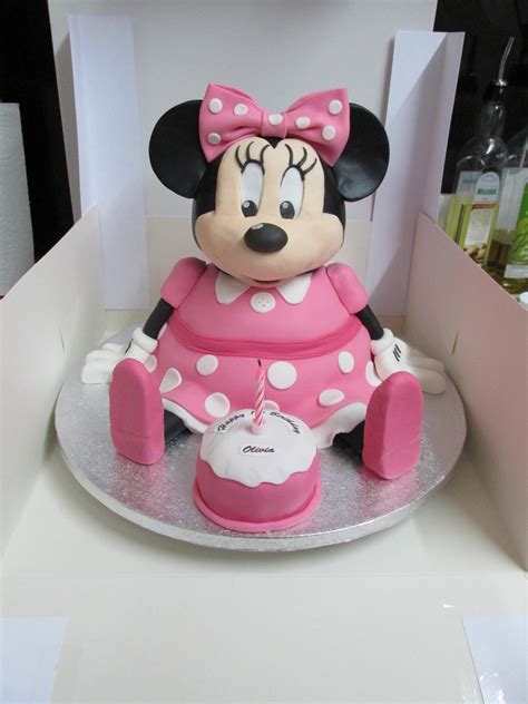 Minnie Mouse Cake - CakeCentral.com