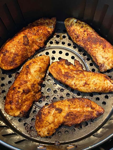 Air Fryer Chicken Tenders No Breading – Melanie Cooks