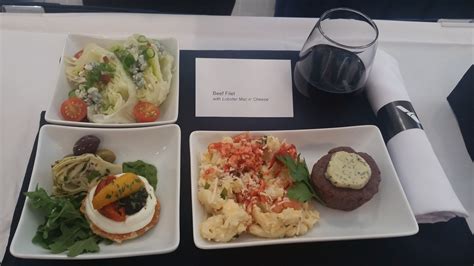 American Airlines New First Class Meal Offerings - Le Chic Geek