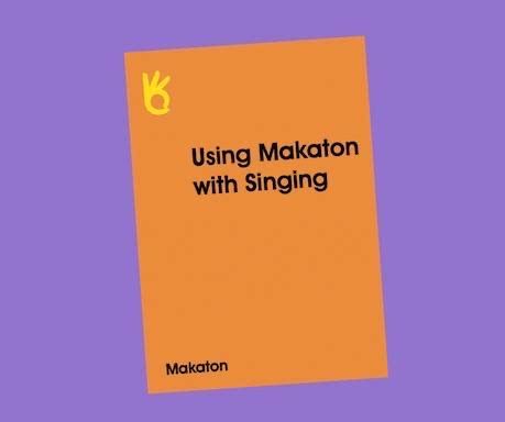 Online Using Makaton with Singing September 27th 9.30am- 1pm at Online event tickets from ...