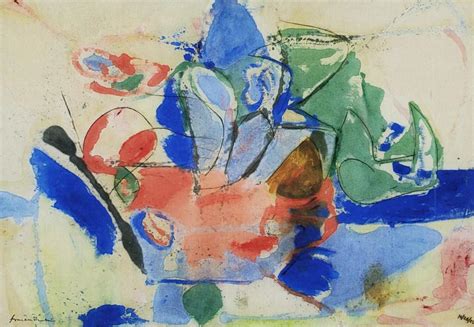 Lot - Helen Frankenthaler Lithograph Signed In Plate