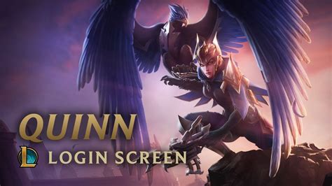 Quinn, Demacia's Wings | Login Screen - League of Legends - YouTube