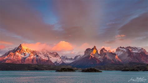 Cuernos Alpenglow | Torres del Paine, Chile, Patagonia | Jim Waterbury Photography