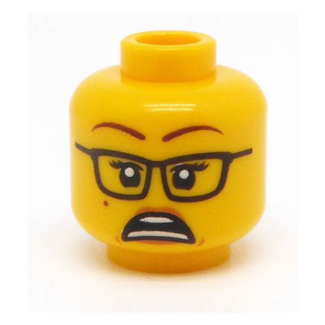 LEGO Rose Davids Minifigure Head (Recessed Solid Stud) (3626) | Brick ...