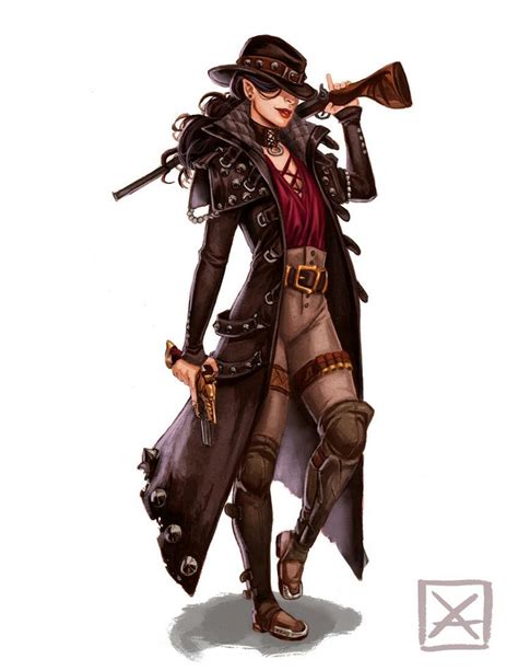 Pin by voraxel vauss on brightwest | Western gunslinger art, Girls ...