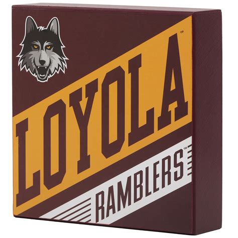 Loyola University Ramblers Wood Wall Décor | Open Road Brands