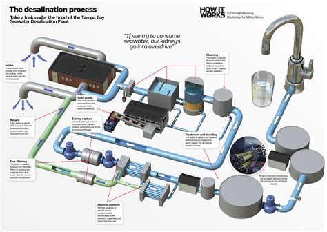 How do desalination plants work?