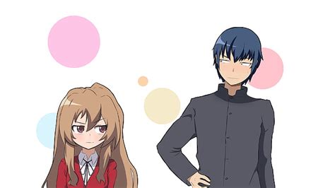 HD wallpaper: Toradora!, Aisaka Taiga, Takasu Ryuuji | Wallpaper Flare