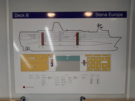 Stena Europe | Deck 8 plan. | andrewjohnorr | Flickr