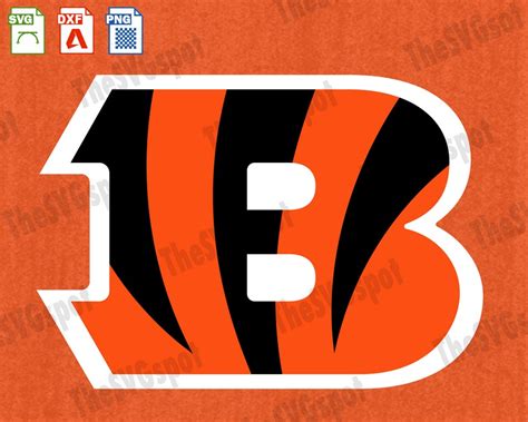 Cincinnati Bengals Logo SVG, Layered Cut File for Cricut