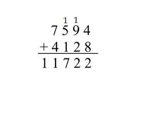 What Is Standard Algorithm In Math