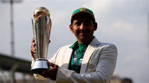 Sarfaraz Ahmed and his son recollect Pakistan's Champions Trophy 2017 ...