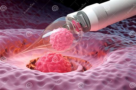 Skin Cancer Biopsy Procedure Stock Illustration - Illustration of pink, tissue: 309742979