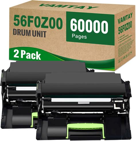 Amazon.com: 56F0Z00 Drum Unit - Dawn 2 Pack 56F0Z00 Imaging Drum ...