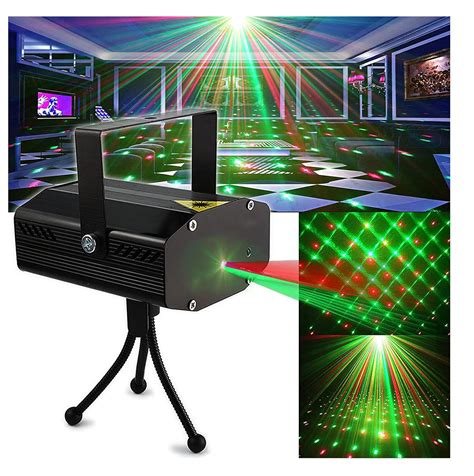 CITRA Mini Laser Projector Stage Lighting Sound Activated Laser Light ...