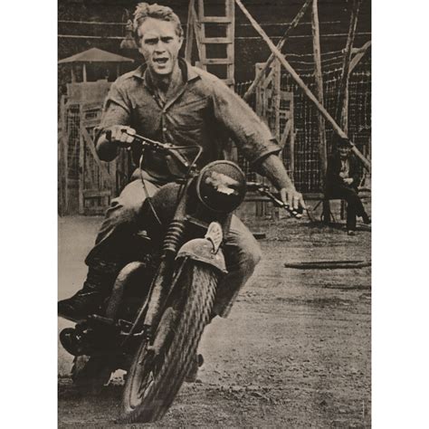 Steve McQueen Great Escape Poster